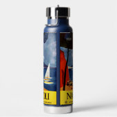 Eigenes Monogramm Napoli (Neapel) Trinkflasche (rechts)