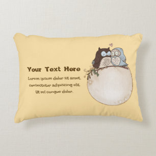 Eigenes Owl Pillow Accent Pillow Dekokissen