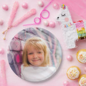 Eigenes Personalisiertes Foto Pappteller (Party)