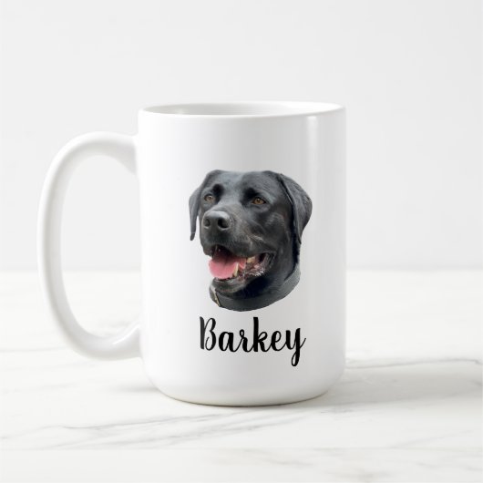 Eigenes Personalisiertes Hundefeld - Geschenk für  Kaffeetasse (Links)