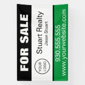 Eigenes Real-Anwesen-Logo Banner (Vertikal)