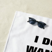 Eigenes Rentengeschenk für den Ruhestand Strandtuch (Beispiel)