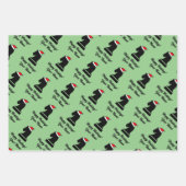 Eigenes Schachstück Weihnachtsblatt Geschenkpapier Set (Vorderseite 3)