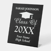 Eigenes Schild für den Abschluss in High School (Vorderseite)