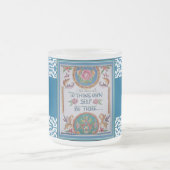 Eigenes Selbst Mattglastasse (Mittel)