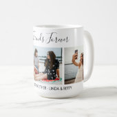 Eigenes Skript hinzufügen 3 Fotocollage Beste Freu Kaffeetasse (VorderseiteRechts)