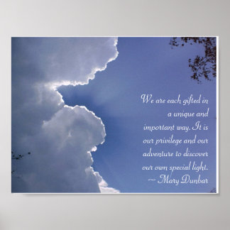 Eigenes Sonderlicht Poster