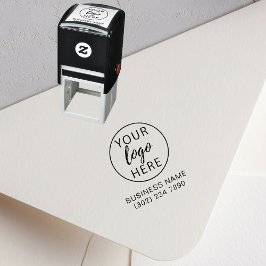 Eigenfarbige Briefmarke aus Kautschuk für das Unte Permastempel