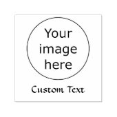 Eigenfarbige Briefmarke für benutzerdefinierte Log Permastempel (Design)