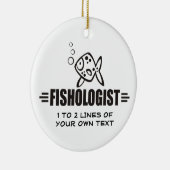 Eigenfisch Keramik Ornament (Rechts)