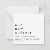 EIGENGRÖSSE | Einfaches Verschieben eines Fotos mi Mitteilungskarte (Vorderseite)