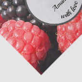 Eigenhändige Geschenke mit Liebe, anpassbares Foto Seidenpapier (Ausschnitt)