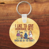Eigenhändige Geschenke Schlüsselanhänger (Vorderseite)