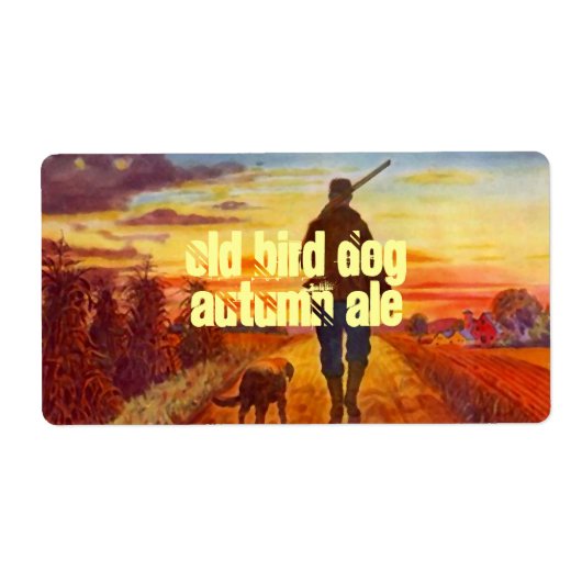 Eigenheimlieferungen Bierbrauetiketten anpassen (Vorne)