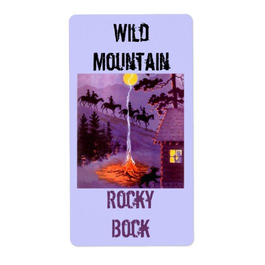 Eigenheimlieferungen Bierbrauetiketten anpassen (Vorne)