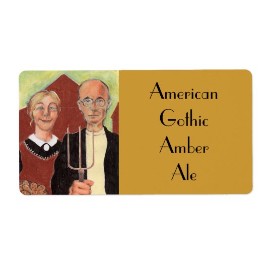 Eigenheimlieferungen Bierbrauetiketten anpassen (Vorne)