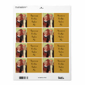 Eigenheimlieferungen Bierbrauetiketten anpassen (Vorne)