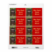 Eigenheimlieferungen Bierbrauetiketten anpassen (Vorne)