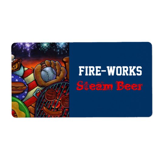 Eigenheimlieferungen Bierbrauetiketten anpassen (Vorne)