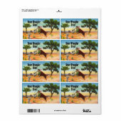 Eigenheimlieferungen Bierbrauetiketten anpassen (Vorne)