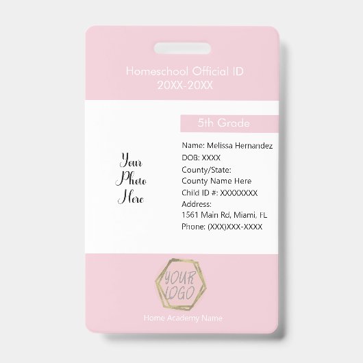 Eigenheimunterricht Unschulbildung - Logo für Priv Ausweis (Vorderseite)