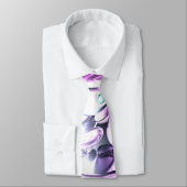 Eigenheits-abstrakte Krawatte (Gebunden)