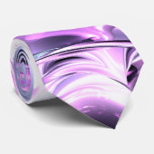 Eigenheits-abstrakte Krawatte (Gerollt)