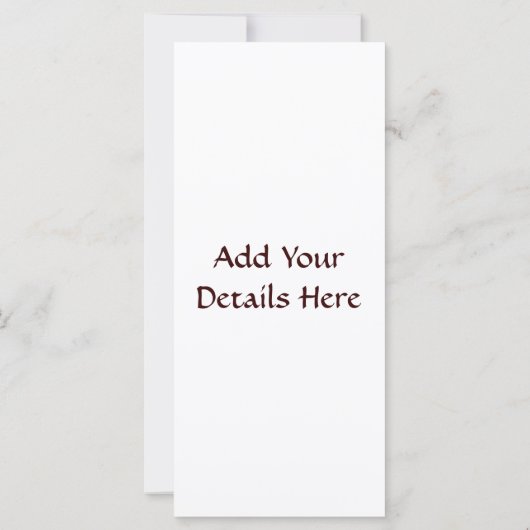 EIGENKARTE (Rückseite)