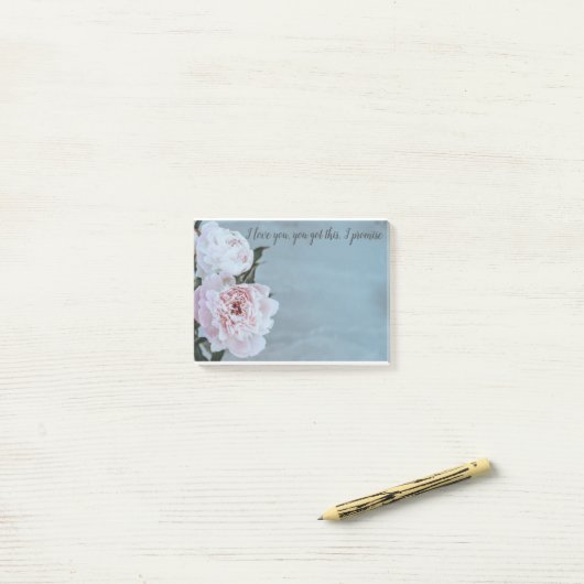 Eigenmotivation Post-it Klebezettel (Auf Schreibtisch)