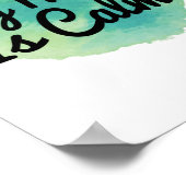 Eigenmotivation zur Liebe der Akzeptanz Poster (Ecke)