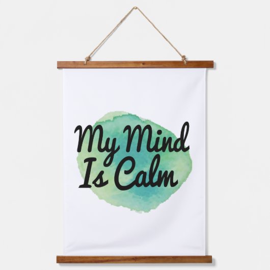 Eigenmotivation zur Liebe der Akzeptanz Wandteppich Mit Holzrahmen (Vorderseite)