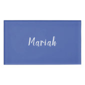 Eigenname Minimalistisches Schlichtes Kalligrafies Namenschild (Vorderseite)