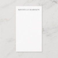 Eigenname Mode Trendy Minimalistisch Professionell
