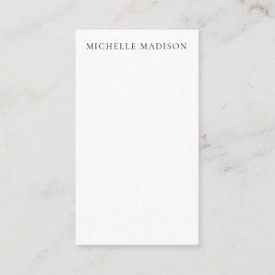 Eigenname Mode Trendy Minimalistisch Professionell Begleitkarte