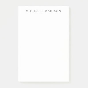 Eigenname Mode Trendy Minimalistisch Professionell Post-it Klebezettel