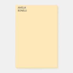 Eigenname Modern Minimalistisch Professionell Einf Post-it Klebezettel