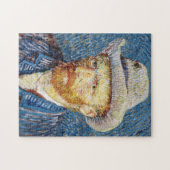 Eigenportrait mit Felt Hat Vincent van Gogh art Puzzle (Horizontal)