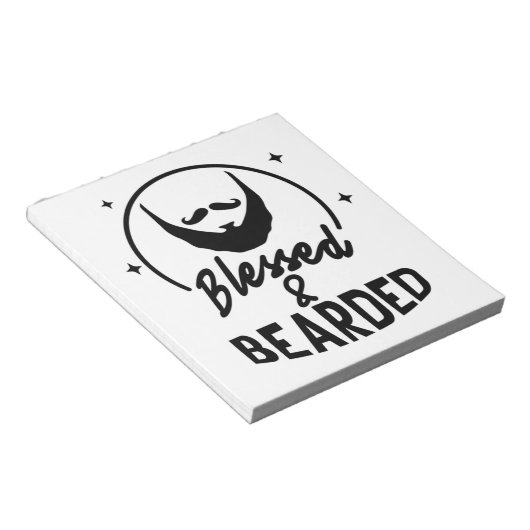 Eigens behalten oder entwerfen - Notepad - 40 Seit Notizblock (angewinkelt)