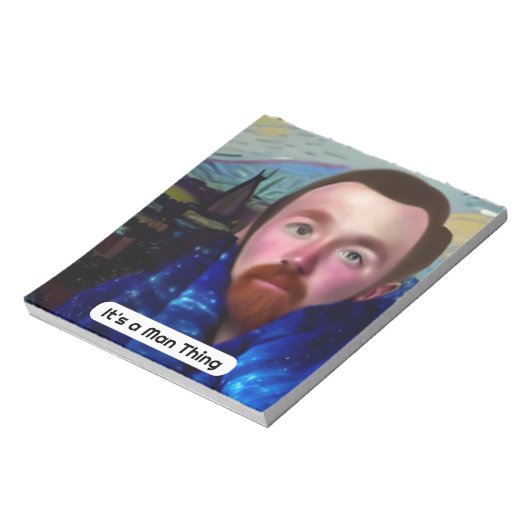 Eigens behalten oder entwerfen - Notepad - 40 Seit Notizblock (Rotiert)