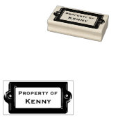 Eigenschaft der Briefmarke aus Plaque-Kautschuk Gummistempel (Stempel)