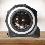 Eigenschaft des besten Cat-Vaters je Foto Maßband