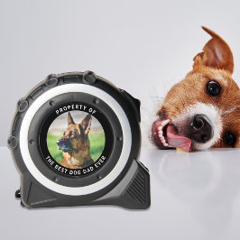 Eigenschaft des besten Vaters je Foto Maßband