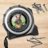 Eigenschaft des besten Vaters je Foto Maßband