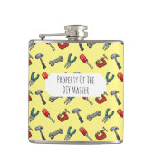 Eigenschaft des DIY Master Pixel Art Tools Musters Flachmann (Vorderseite)