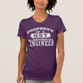 Eigenschaft eines Elektroingenieurs T-Shirt (Vorderseite)