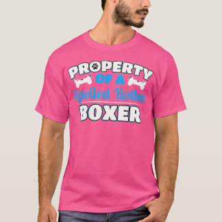 Eigenschaft eines gepökelten Rottenboxers T-Shirt