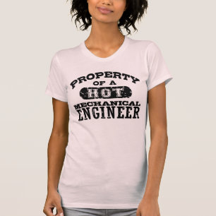 Eigenschaft eines mechanischen Heißingenieurs T-Shirt