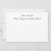 EIGENSCHAFT EINLADUNG (Rückseite)