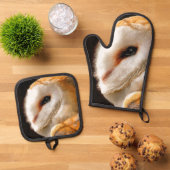 EIGENSCHAFT OFENHANDSCHUH & Topflappen-Set (Oben Unten)