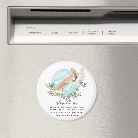 EIGENSCHAFT PERSONALISIERT MAGNET (In Situ (Geschirrspüler))